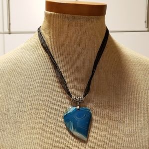 Blue Agate necklace